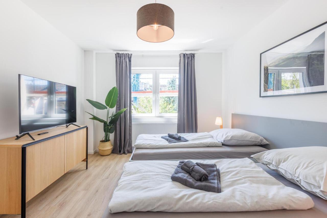 Glueck Auf Appartements Schleiermacherstrasse Duisburgo Esterno foto